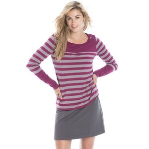 LOLE Striped Boatneck Top XS